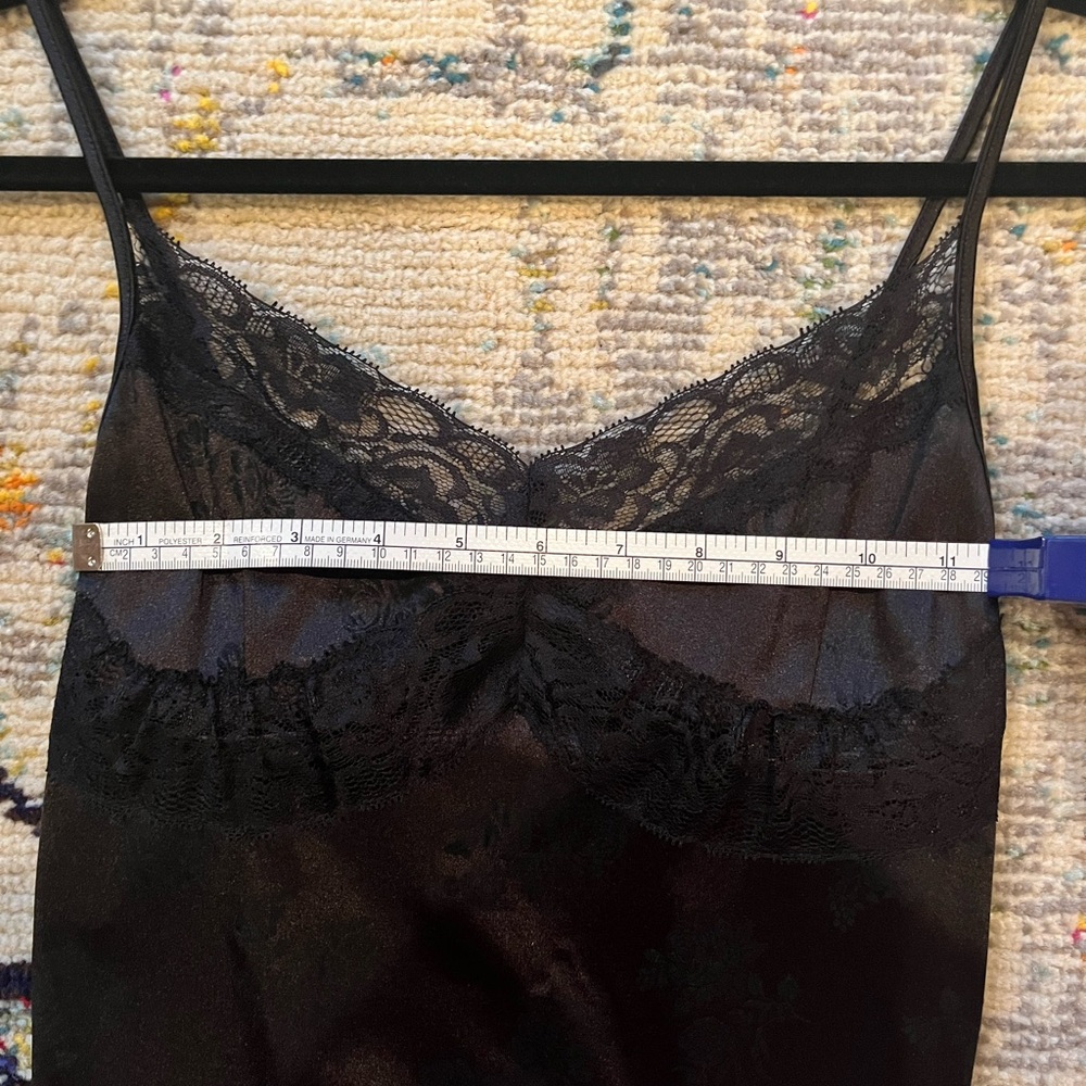 Motel Rocks Slip Mini Black Lace Dress - Picture 5 of 9